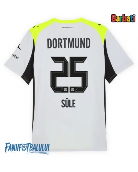 Borussia Dortmund Niklas Sule #25 Tricou Fotbal Replică 2025-26 Barbati Deplasare